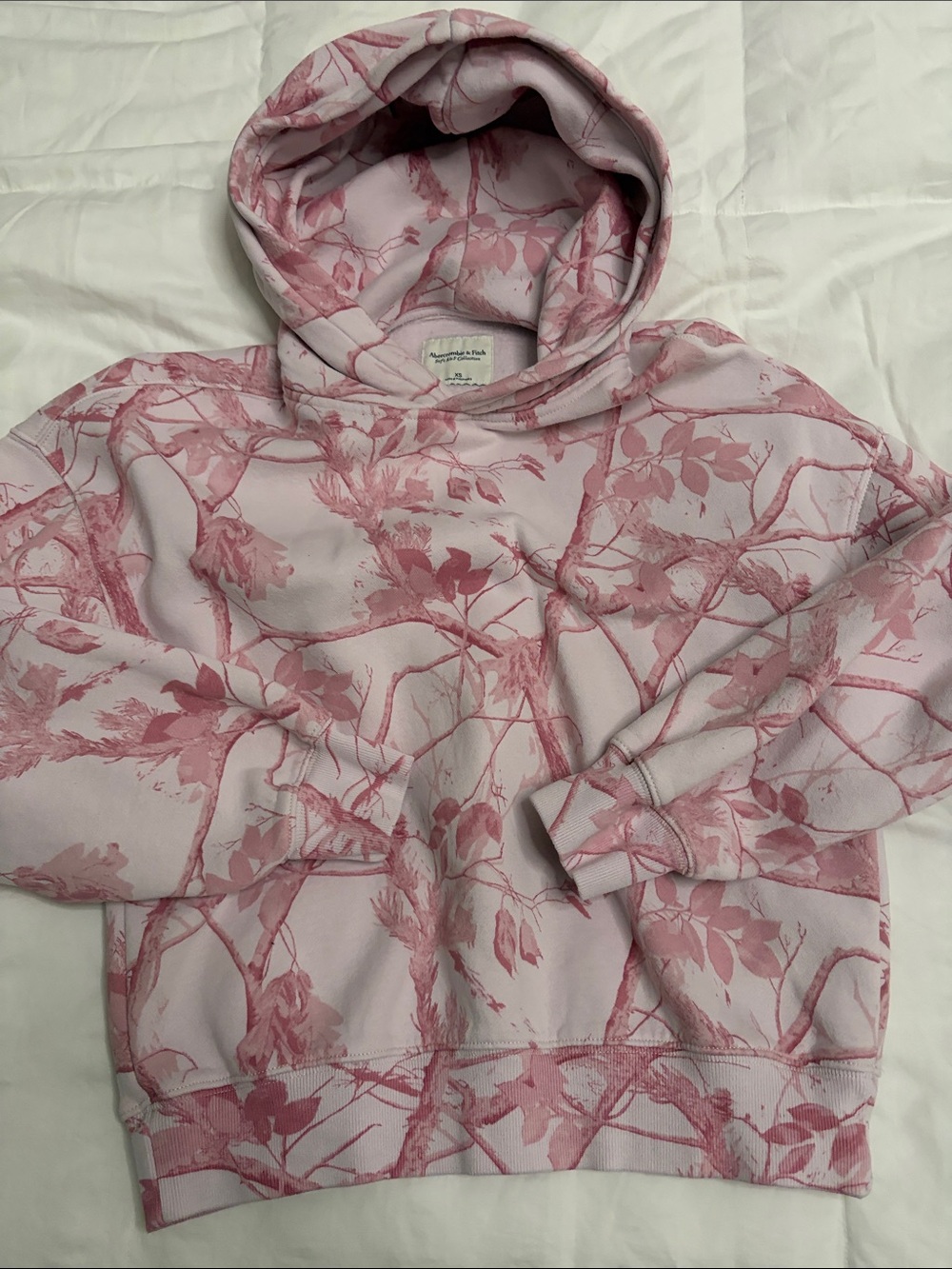 Abercrombie & Fitch Pink Real Tree Camo Print